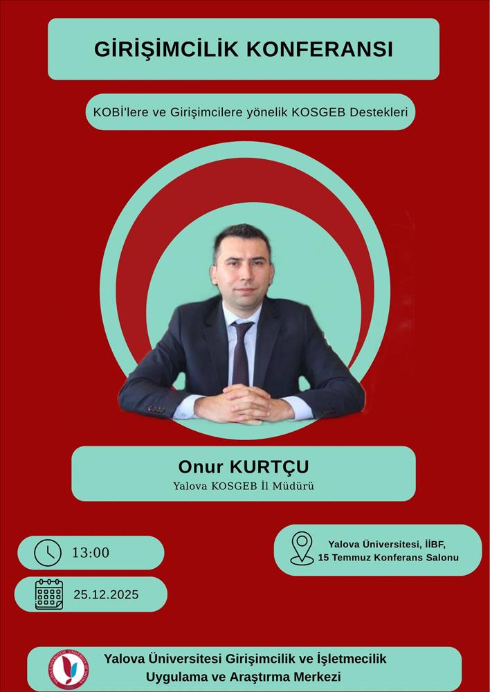 Girişimcilik Konferansı Aralık 2025 (YÜGİM)